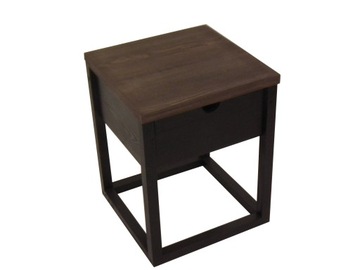 Stolik Półka Taboret z szufladą 35x35cm wys 45cm