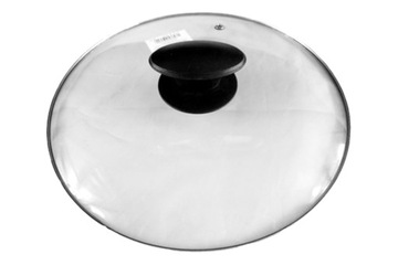POKRYWKA DO GARNKA UNIWERSALNA SZKLANA GRUBA 18 CM