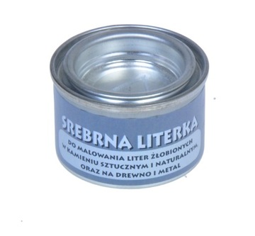 srebrna literka do renowacji napisów 30ml