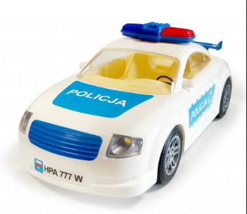 samochód Policja Wader Polesie