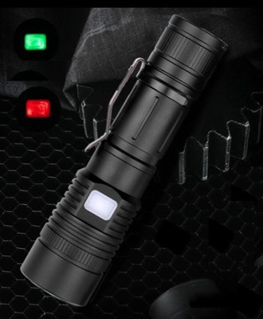 LATARKA LED AKUMULATOROWA XHP 50 10W NAJMOCNIEJSZA