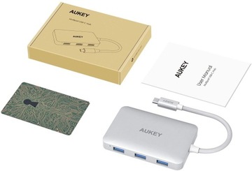 AUKEY USB C Hub HDMI 4 порта USB 3.0