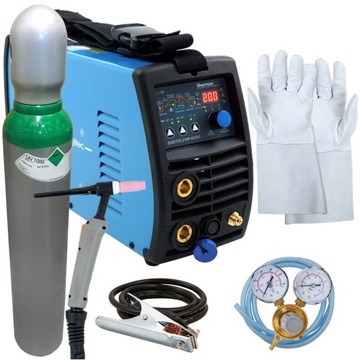 Spawarka inwertorowa TIG 200 AC/DC Puls Alu HF