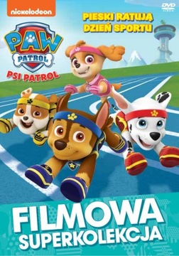 PSI PATROL Pieski Ratują Dzień Sportu DVD Nowa2019