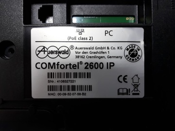 VoIP стационарный телефон Ауэрсвальд 90073, 6а357