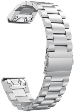 СЕРЕБРЯНЫЙ СТАЛЬНОЙ браслет для Garmin EPIX 2