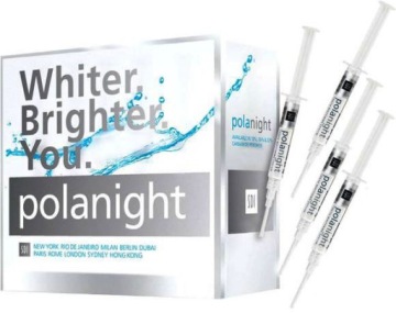 ГЕЛЬ ДЛЯ ОТБЕЛИВАНИЯ ЗУБОВ POLANIGHT 4*16% +2 НАКЛАДКИ