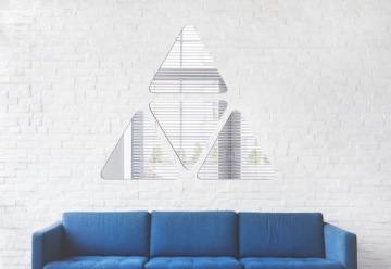 ЗЕРКАЛО акрил, небьющееся 79х70см LS-72