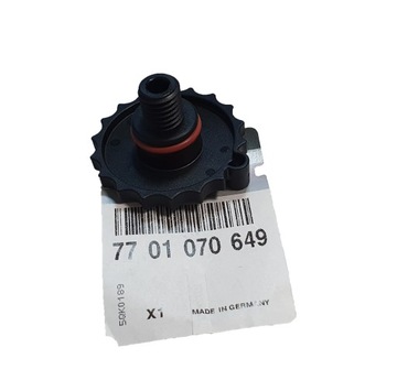 KOREK SPUSTOWY FILTRA PALIWA RENAULT 7701070649