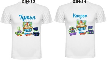 Футболка Super Zings с именем Enigma Professor K. 134