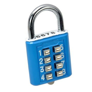 КОМБИНИРОВАННЫЙ ЗАМОК С КОДОМ ДЛЯ СПОРТИВНОГО ЧЕМОДАНА ДЛЯ БАГАЖНОГО ЧЕМОДАНА, КНОПКА