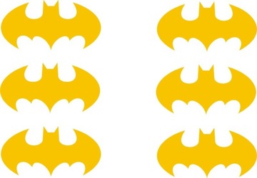 Batman Nietoperze Naklejki 402-4 P RÓŻNE KOLORY