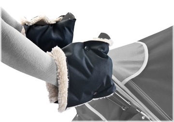 ПЕРЧАТКА/МУФКА ДЛЯ КОЛЯСКИ - ЧЕРНАЯ