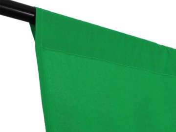 Тканевый фон ЗЕЛЕНЫЙ 3х6м GREEN SCREEN BOX