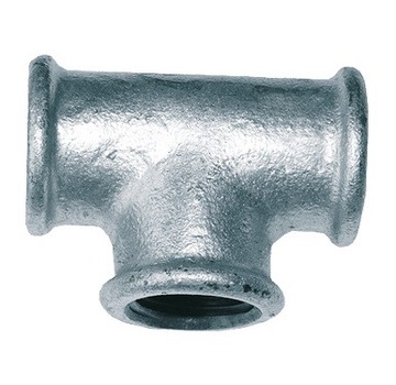 Trójnik ocynkowany 6/4''