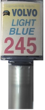 VOLVO 245 LIGHT BLUE LAKIER SAMOCHODOWY ZAPRAWKA DO RYS ARA