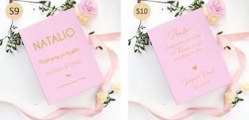 Zaproszenie DLA świadka świadkowej prośba ślub