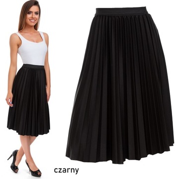 111__размер M_ПЛИССИРОВАННАЯ ЮБКА МИДИ НА РЕЗИНКЕ, ЦВЕТА