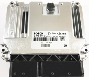 JEDNOTKA ECU OPEL VECTRA C 55189926 0281011816 + PIN