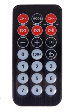 RADIO WZMACNIACZ BLUETOOTH DO GŁOŚNIKÓW USB 4 CH