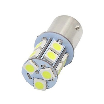 ŻARÓWKA LED 13 SMD 5050 P21W R5W R10W BA15S BIAŁA