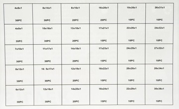 МЕДНЫЕ ШАЙБЫ, УПЛОТНЕНИЯ, НАБОР 580 ШТ.