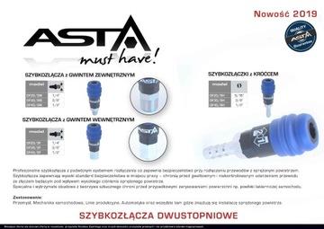 A-405B ODKURZACZ PNEUMATYCZNY ASTA