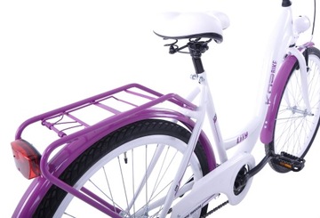 Женский городской велосипед KOZBIKE 28 с корзиной K36-S1