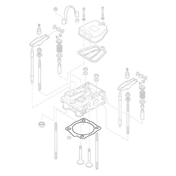 HATZ 05059600 Uszczelka pod głowicę 0.5 1B20