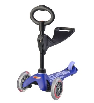 МИНИ МИКРО 3 В 1 СКУТЕР ДЕЛЮКС СИНИЙ