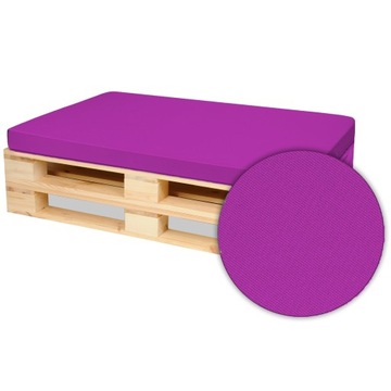 PODUSZKA na meble z palet palety 120x80x8 fuksja