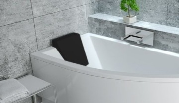 Современный подголовник для ванны черный для ванны Besco