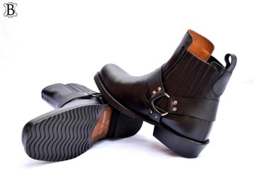 КОЖАНЫЕ БОТИНКИ COWBOOT БОТИНКИ SHADOW VIRAGO KST