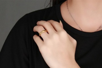 КЛАССИЧЕСКОЕ ЗОЛОТОЕ ВОЛЬФРАМОВОЕ КОЛЬЦО, 4 ММ, 20