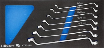 ВСТАВКА ДЛЯ ИНСТРУМЕНТАЛЬНОГО ШКАФА, ГОТОВЫЕ КЛЮЧИ, 7 ЭЛЕМЕНТОВ