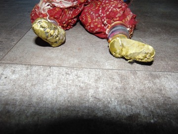 Марионетка из Раджастана из театра Катпутли, рост 40.