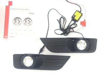 Lampy światła dzienne dziennej DRL LED Ford Focus mk2 2004-2008