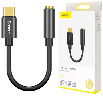 ADAPTER BASEUS L54 PRZEJŚCIÓWKA USB-C DO MINI JACK