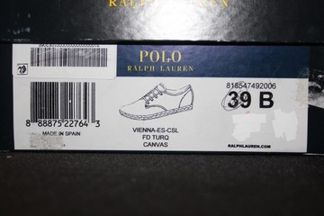 39 EU Polo Ralph Lauren damski Brezentowy Sneakers