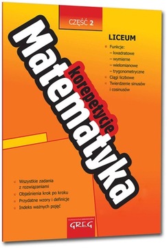 MATEMATYKA KOREPETYCJE / LICEUM CZĘŚĆ 2