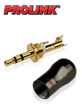РАЗЪЕМ mini JACK 3,5 STEREO PROLINK GOLD TPJ-0355B