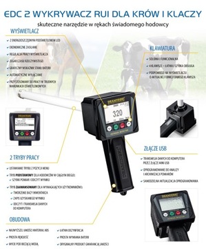 DRAMIŃSKI EDC2 детектор эструса для коров и кобыл
