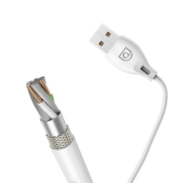 Кабель DUDAO USB/micro USB 2.1A прочностью 2м