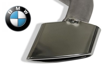 Оригинальные насадки на глушитель BMW X5 E70 LCI.