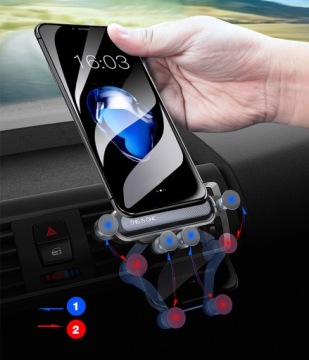 АВТОМОБИЛЬНЫЙ ДЕРЖАТЕЛЬ ДЛЯ ТЕЛЕФОНА ESSAGER GRAVITY