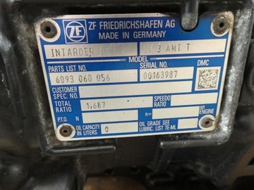 РЕТАРДЕР MAN TGX TGS 12AS2331TD КПП E5