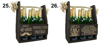 КОРОБКА ДЛЯ ПИВА С ГРАВИРОВКОЙ ПОДАРОК ​​НА ДЕНЬ РОЖДЕНИЯ