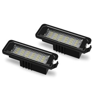 VW GOLF IV 4 5 V 6 VI VII POLO LAMPY TABULKY LED