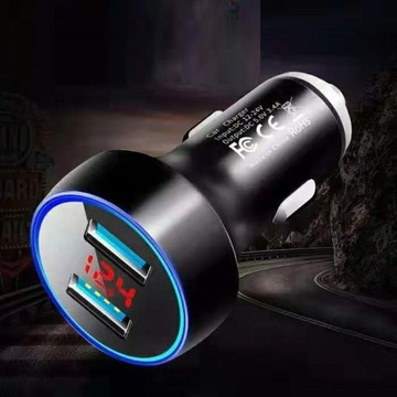 АВТОМОБИЛЬНОЕ ЗАРЯДНОЕ УСТРОЙСТВО USB БЫСТРАЯ ЗАРЯДКА QC 3.0 3.1A