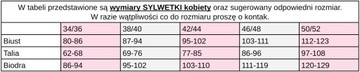 Bolerko dłuższe narzutka Koronka prod.polski 42/44